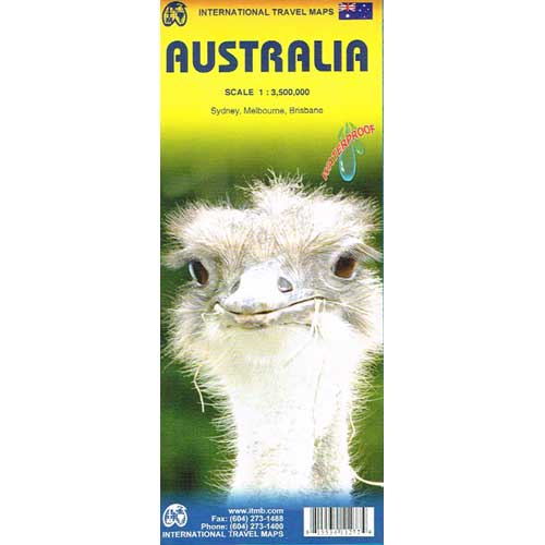 Book cover and/or sample page of Australia: Travel Map