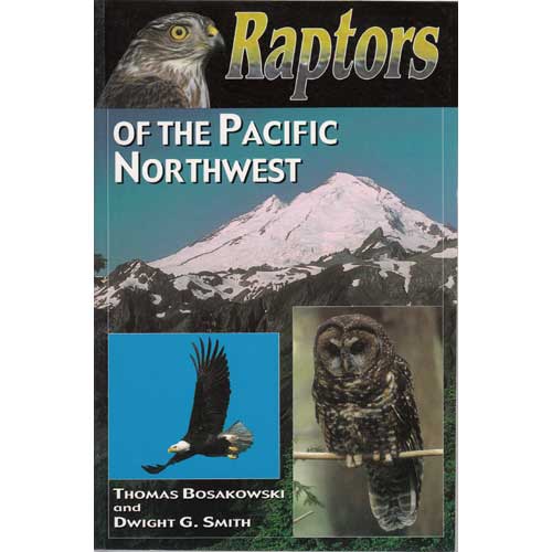 Book cover and/or sample page of Raptors of the Pacific Northwest