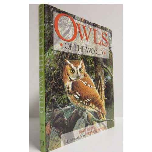 Book cover and/or sample page of Owls of the World [USED]