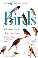 Book cover and/or sample page of Birds of Europe, Russia, China, & Japan. Passerines: Tyrant Flycatchers to Buntings