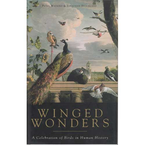 Book cover and/or sample page of Winged Wonders: A Celebration of Birds in Human History