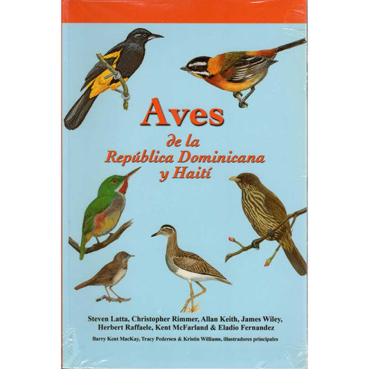 Book cover and/or sample page of Aves de la Republica Dominicana y Haiti
