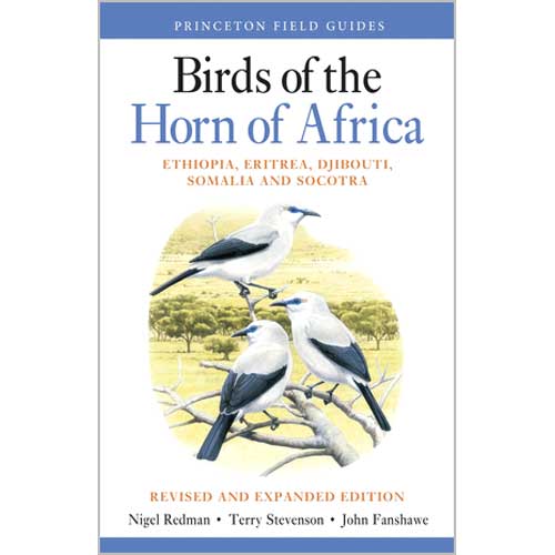 Book cover and/or sample page of Birds of the Horn of Africa: Ethiopia, Eritrea, Djibouti, Somalia, and Socotra, Revised edition