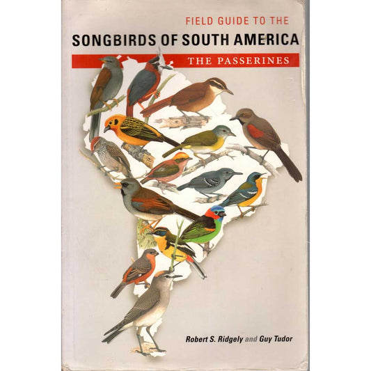 Book cover and/or sample page of Field Guide to the Songbirds of South America: The Passerines