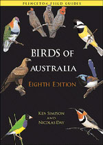 Book cover Birds of Australia [Eighth Edition] Princeton Field Guides