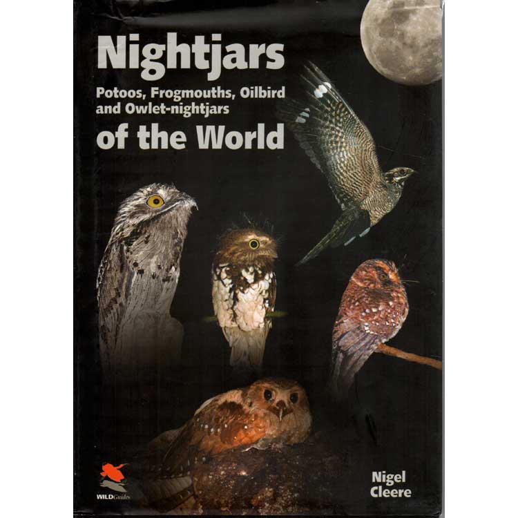 Book cover and/or sample page of Nightjars, Potoos, Frogmouths, Oilbird, and Owlet-Nightjars of The World