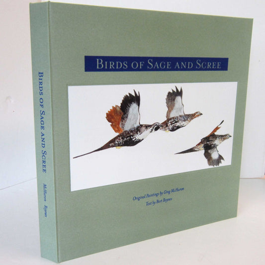 Book cover and/or sample page of Birds of Sage and Scree, Special Limited Edition