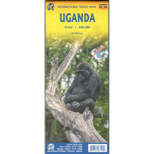 Book cover and/or sample page of Uganda: Travel Map