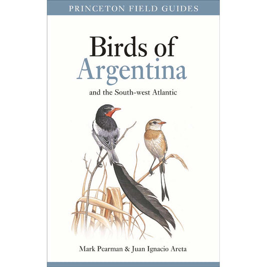 Book cover and/or sample page of Birds of Argentina and the South-West Atlantic. Princeton Field Guides