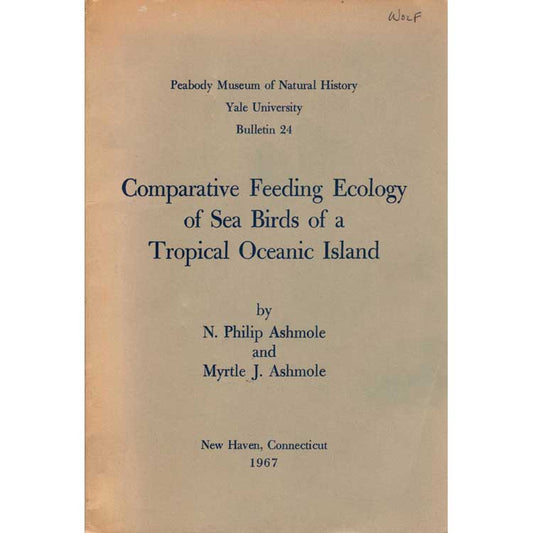 Book cover and/or sample page of Comparative Feeding Ecology of Sea Birds of a Tropical Oceanic Island