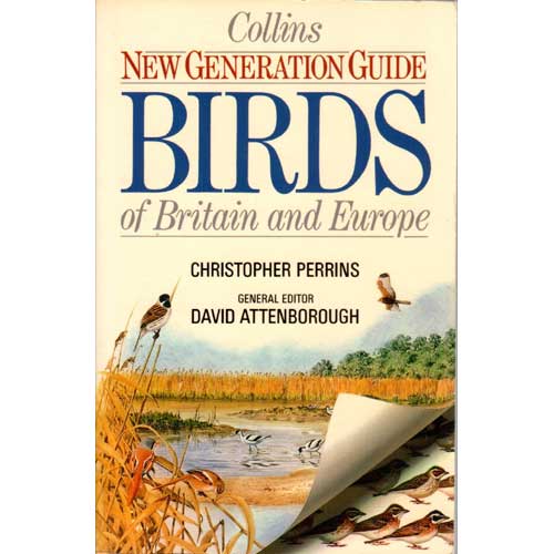 Book cover and/or sample page of Collins New Generation Guide to the Birds of Britain and Europe