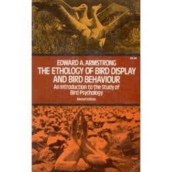 Book cover and/or sample page of The Ethology of Bird Display and Bird Behaviour: An Introduction to the Study of Bird Psychology