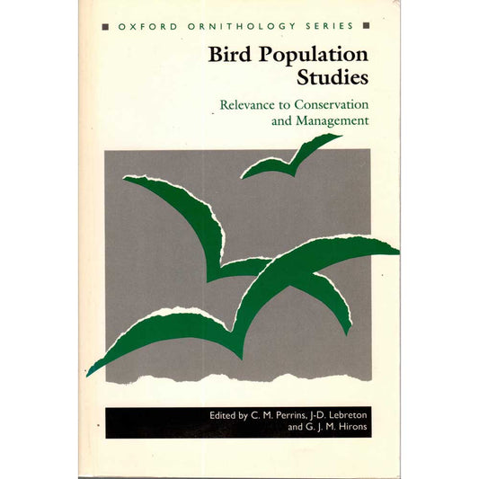 Bird Population Studies: Relevance to Conservation and Management cover