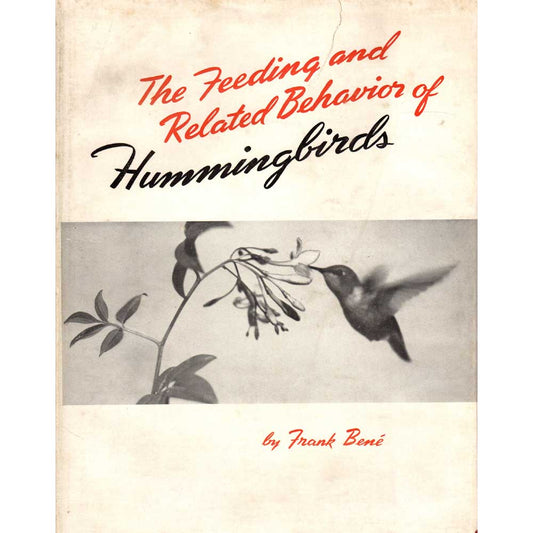 Book cover and/or sample page of The Feeding and Related Behavior of Hummingbirds