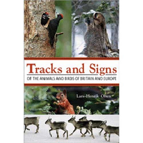 Book cover and/or sample page of Tracks and Signs of the Animals and Birds of Britain and Europe
