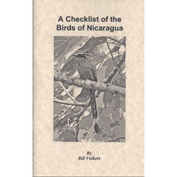 Book cover and/or sample page of A Checklist of the Birds of Nicaragua