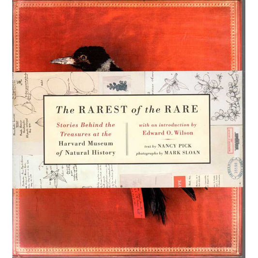 Book cover and/or sample page of Rarest of the Rare: The Stories Behind the Harvard Museum of Natural History