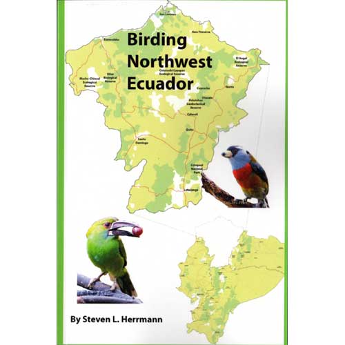 Book cover and/or sample page of Birding Northwest Ecuador