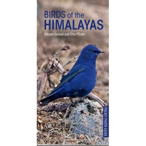 Book cover and/or sample page of Birds of the Himalayas: Pocket Photo Guide