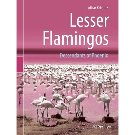 Book cover and/or sample page of Lesser Flamingos: Descendants of Phoenix