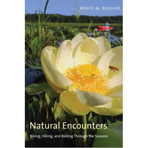 Book cover and/or sample page of Natural Encounters: Biking, Hiking, and Birding Through the Seasons