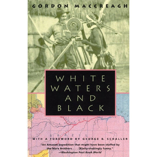 Book cover and/or sample page of White Waters and Black