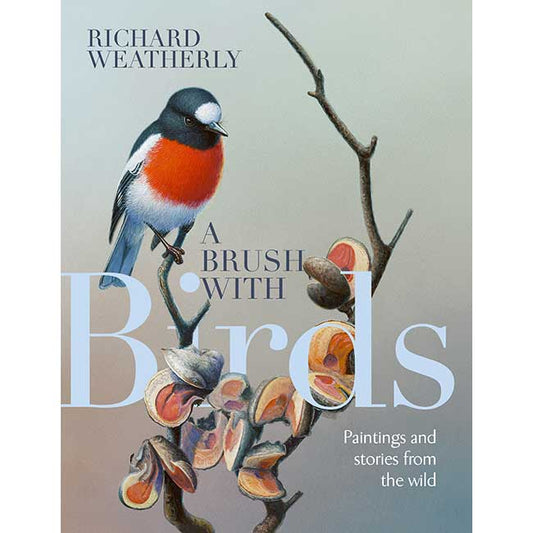 Book cover and/or sample page of A Brush with Birds: Paintings and Stories from the Wild