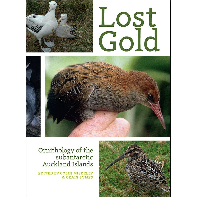 Book cover and/or sample page of Lost Gold: Ornithology of the Subantarctic Auckland Islands