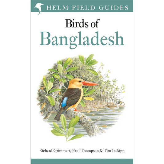 Book cover and/or sample page of Birds of Bangladesh. Helm Field Guides