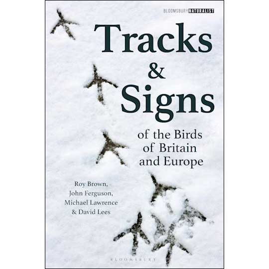 Book cover and/or sample page of Tracks and Signs of the Birds of Britain and Europe