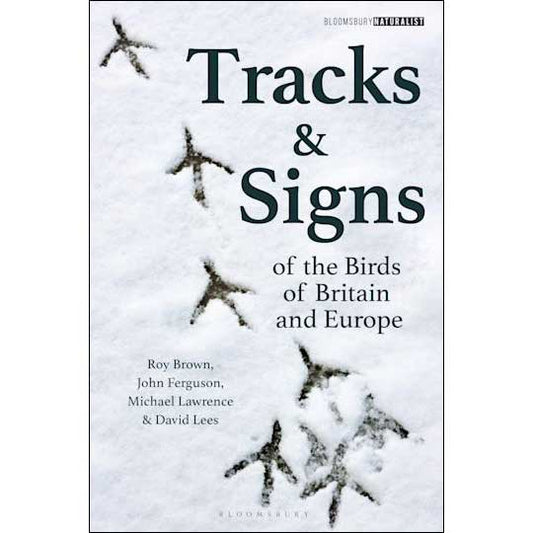 Book cover and/or sample page of Tracks and Signs of the Birds of Britain and Europe