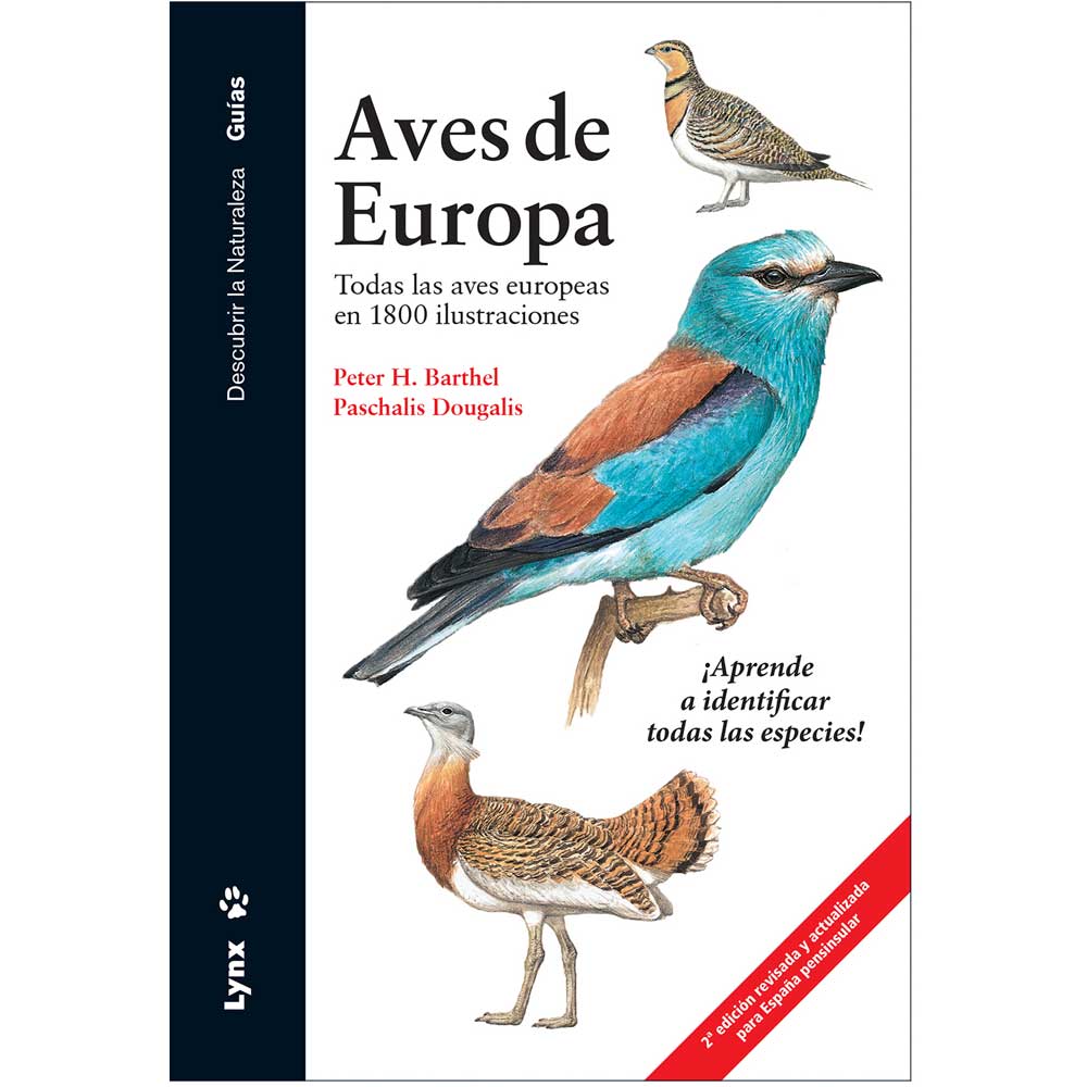 Aves de Europa: Todas las Aves Europeas en 1800 ilustraciones. 2nd ed cover