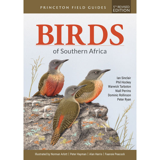 Book cover and/or sample page of Birds of Southern Africa. 5th Revised Edition