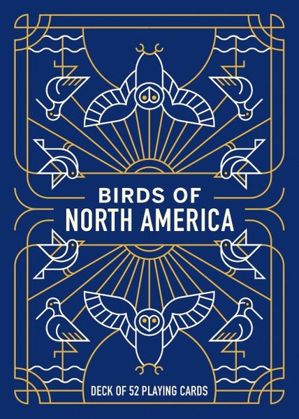 Book cover Birds of North America: 52 Playing Cards Deck