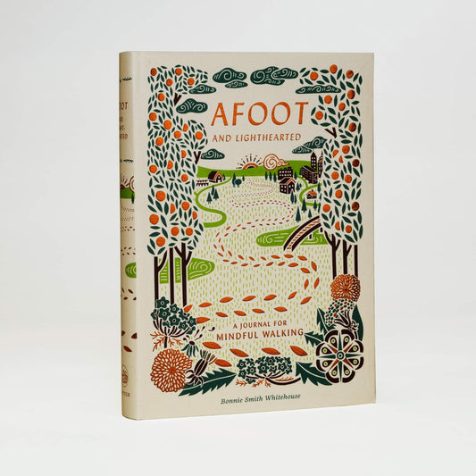 Book cover Afoot and Lighthearted: A Journal for Mindful Walking