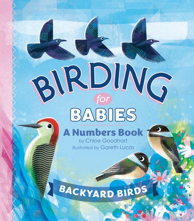 Book cover Birding for Babies: Backyard Birds