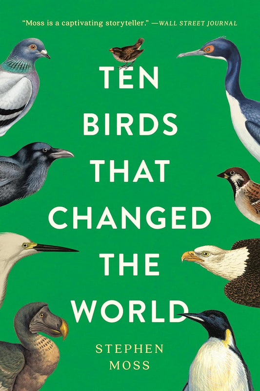 Book cover Ten Birds That Changed the World