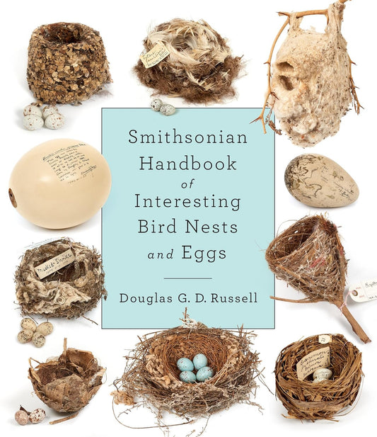 Book cover Smithsonian Handbook of Interesting Bird Nests and Eggs