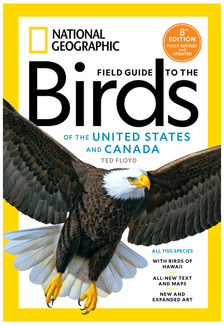 Book cover National Geographic Field Guide to the Birds of the United States and Canada, 8th Edition [not yet published]