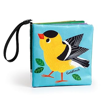Baby Birder Crinkle Fabric Stroller Book cover
