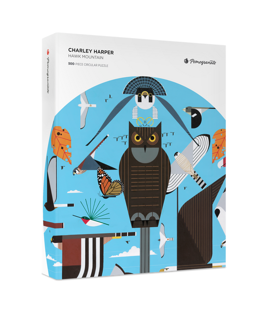 Puzzle: Charley Harper Hawk Mountain cover