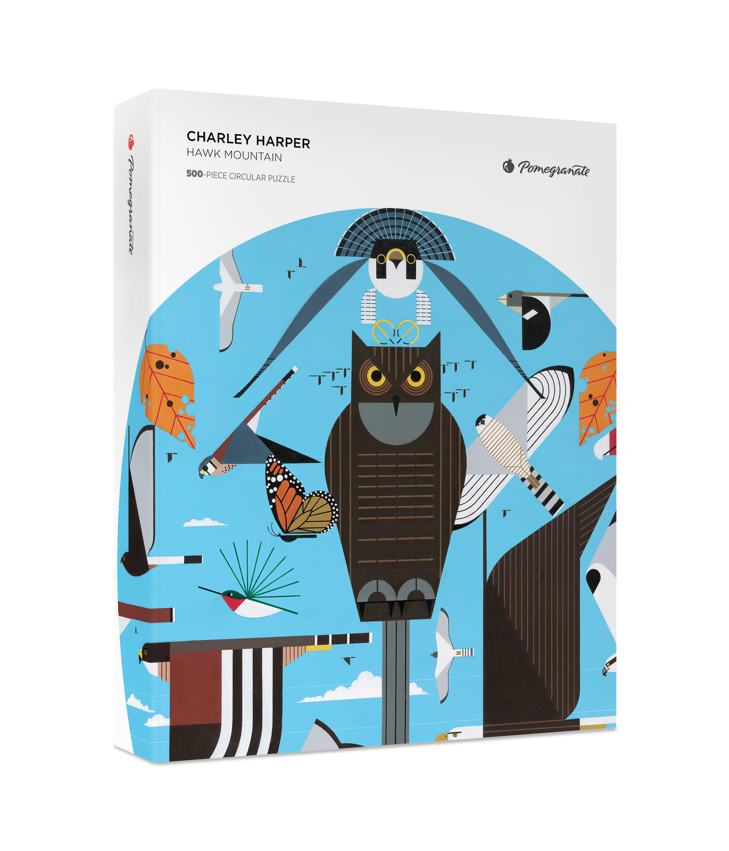 Puzzle: Charley Harper Hawk Mountain cover