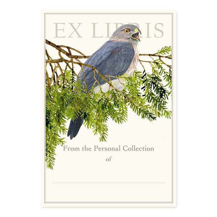 Birder Bookplates: Ex-Libris Stickers