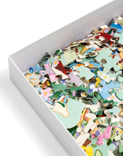 Puzzle: Birds and Blooms Across America