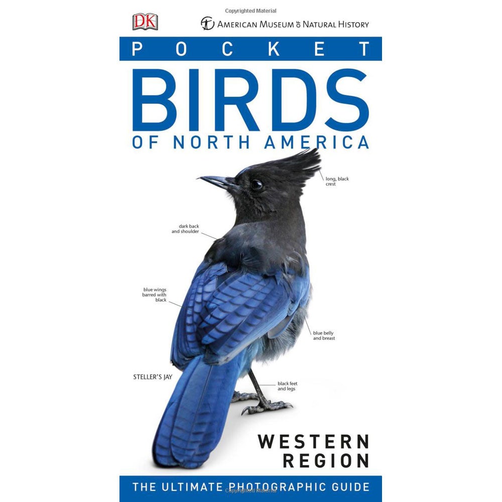 American Museum of Natural History: Pocket Birds of North America, Western Region: The Ultimate Photographic Guide cover