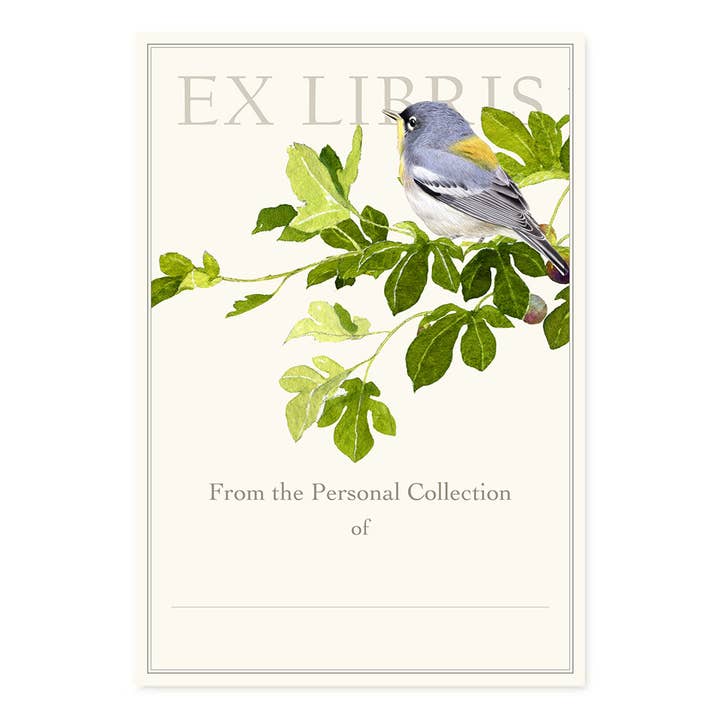 Birder Bookplates: Ex-Libris Stickers