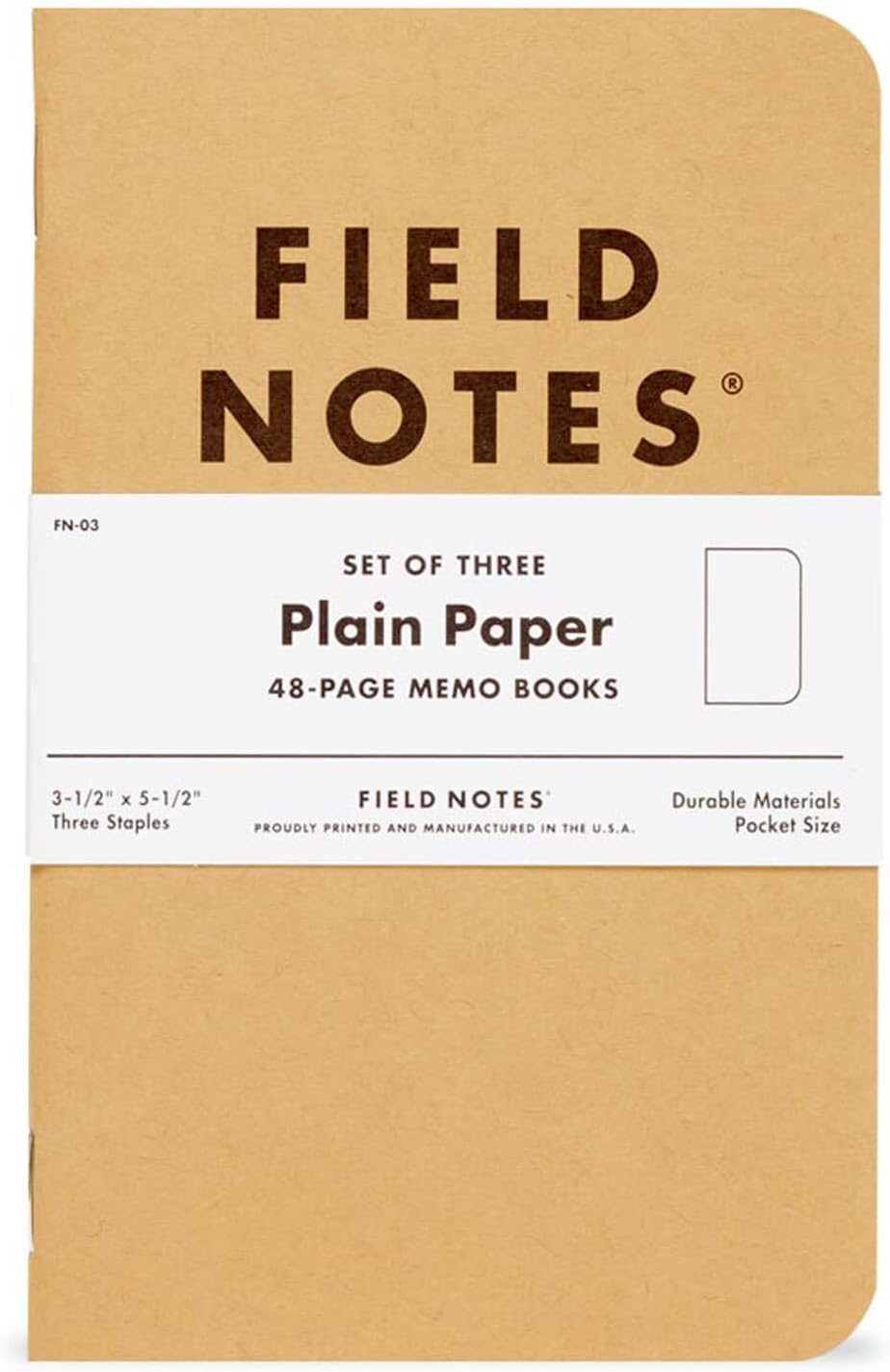 Field Notes: Memo Books