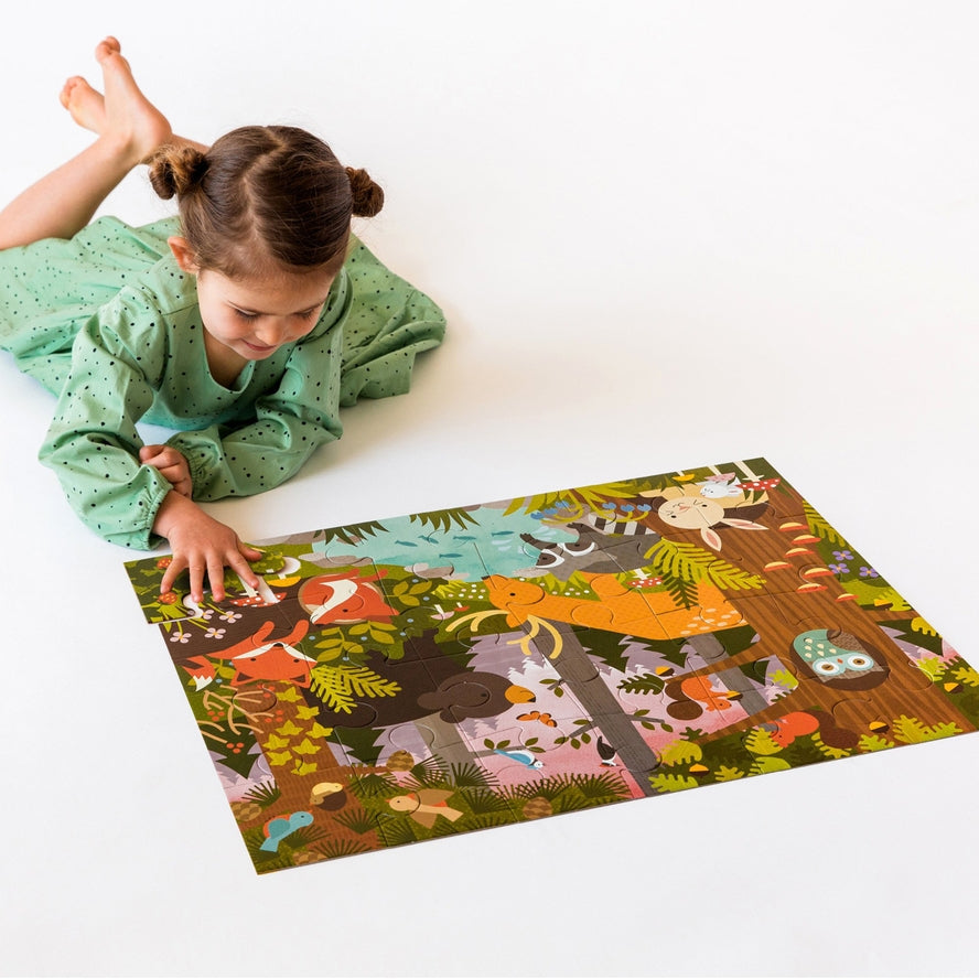 Floor Puzzle: Enchanted Woodland
