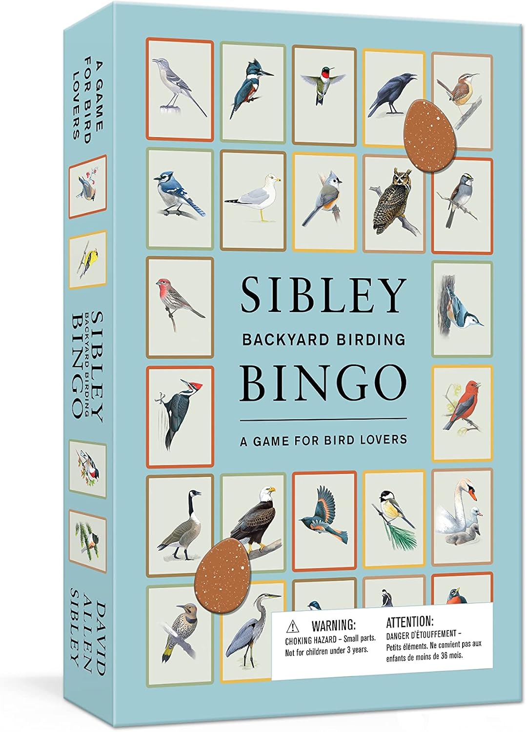 Sibley Backyard Birding Bingo