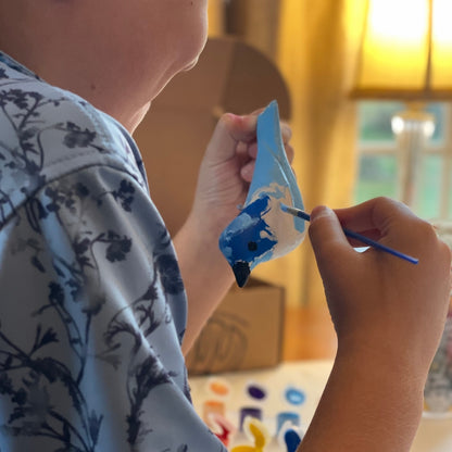 Paint-Your-Own Bird Ornaments Kit